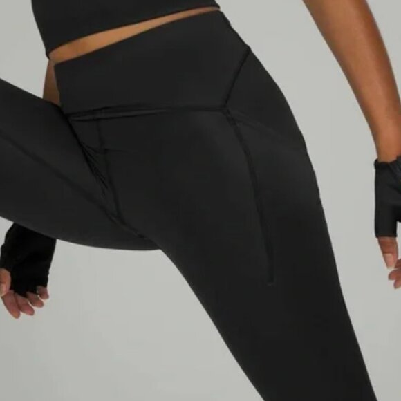 Lululemon Power Through High Rise with Pockets 25” - Picture 2 of 7